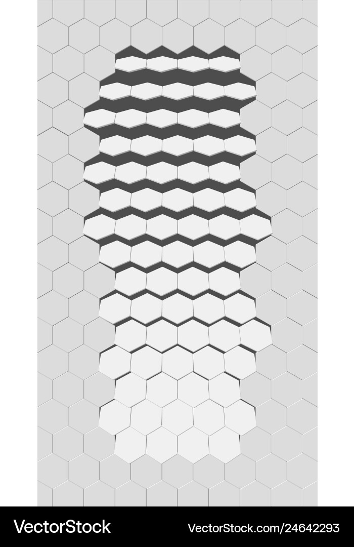 Hexagon texture hexagonal grid repeat pattern Hexagon texture hexagonal grid repeat pattern vector image