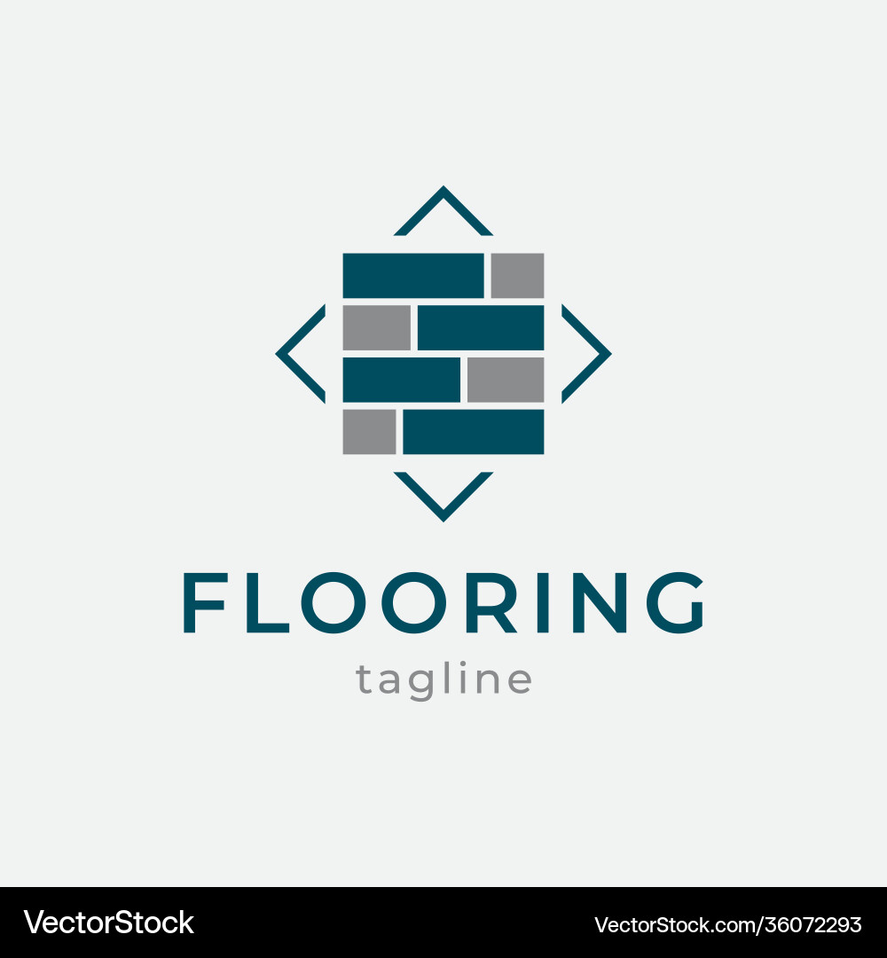 Modern Flooring Logo Concepts – Royalty-Free Vector | VectorStock, image size:1000x1080