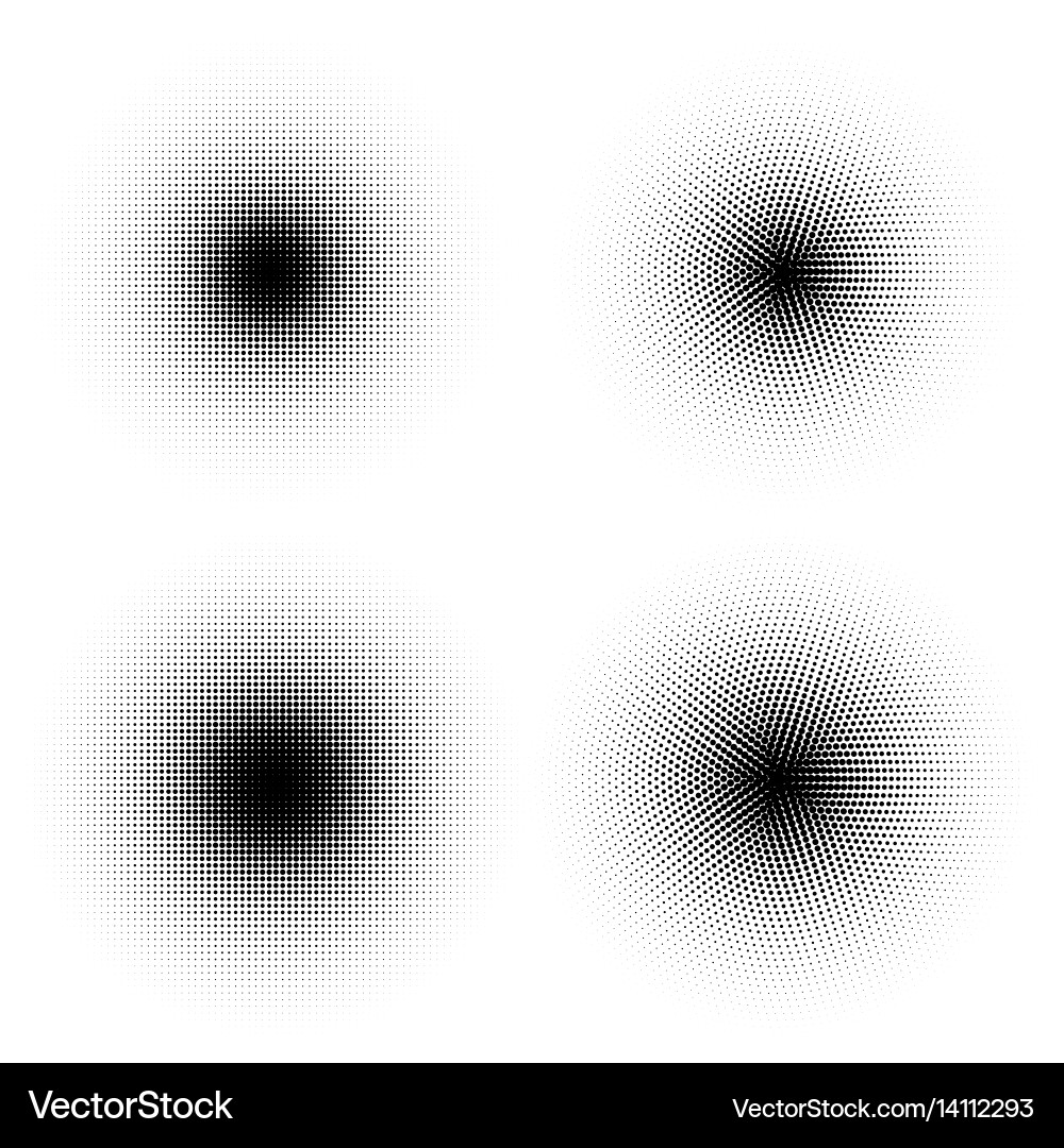 Retro style dotwork background abstract Vector Image