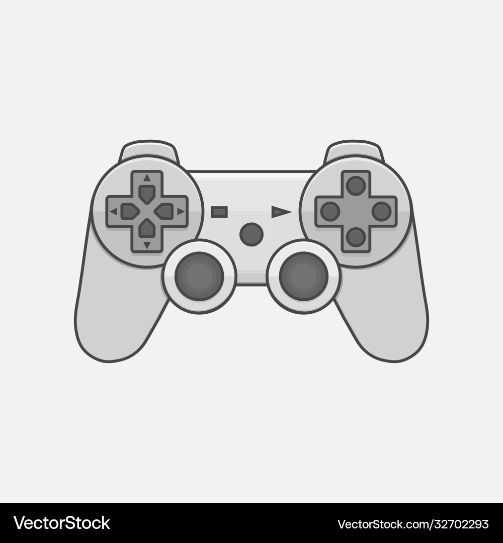 Video game controller Video game controller vector image