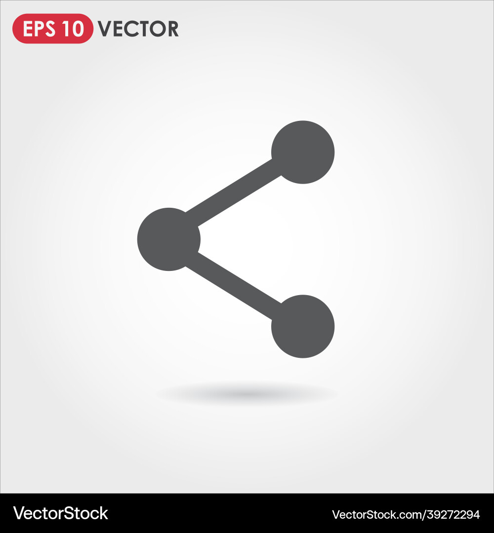 Share ui web button icon Share ui web button icon vector image