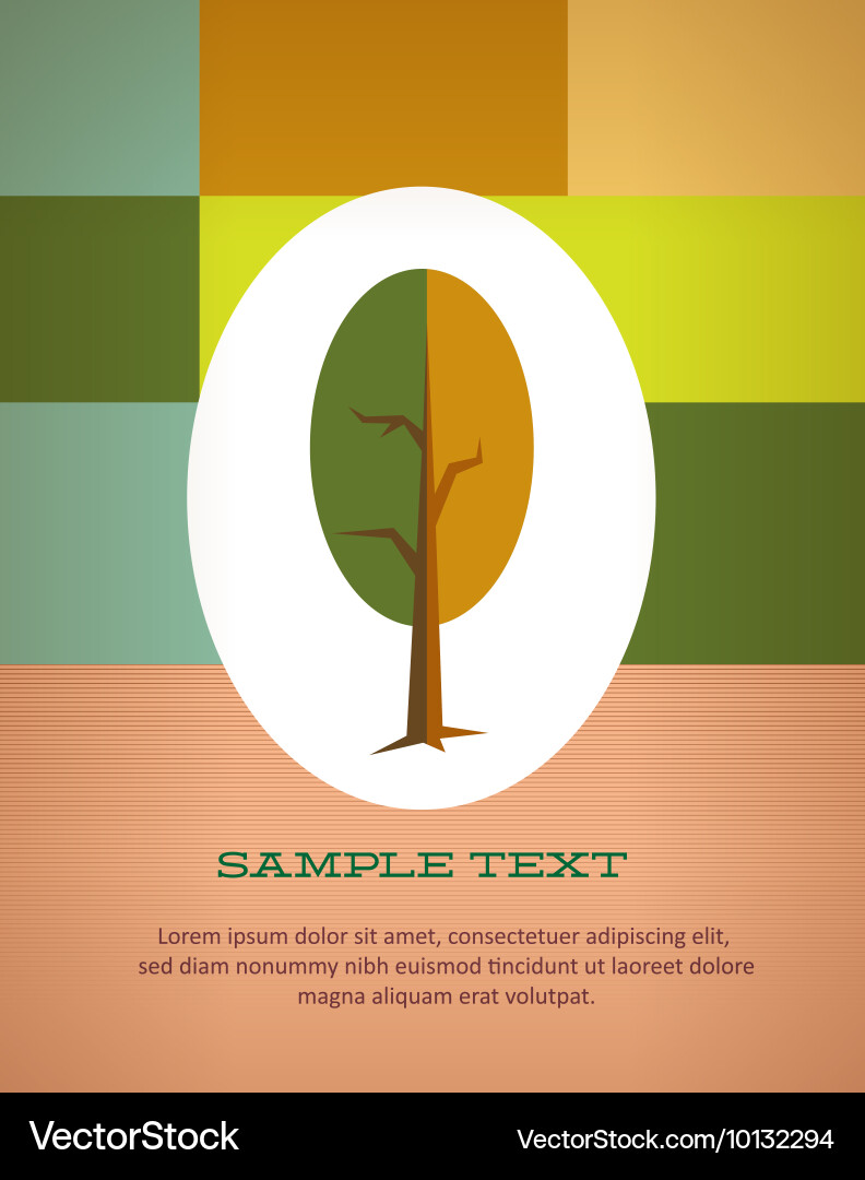 Tree vector image
