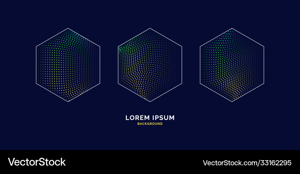 Abstract background with dynamic waves Vector Image