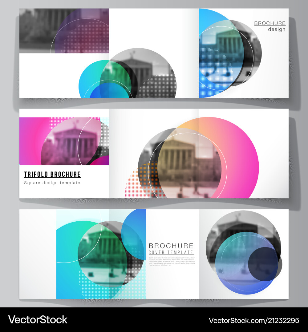 Minimal editable layout of two square Minimal editable layout of two square vector image