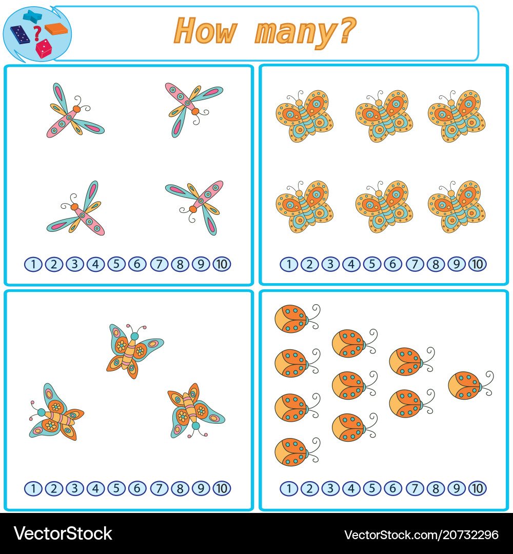 Logical task count and mark the number of objects Logical task count and mark the number of objects vector image