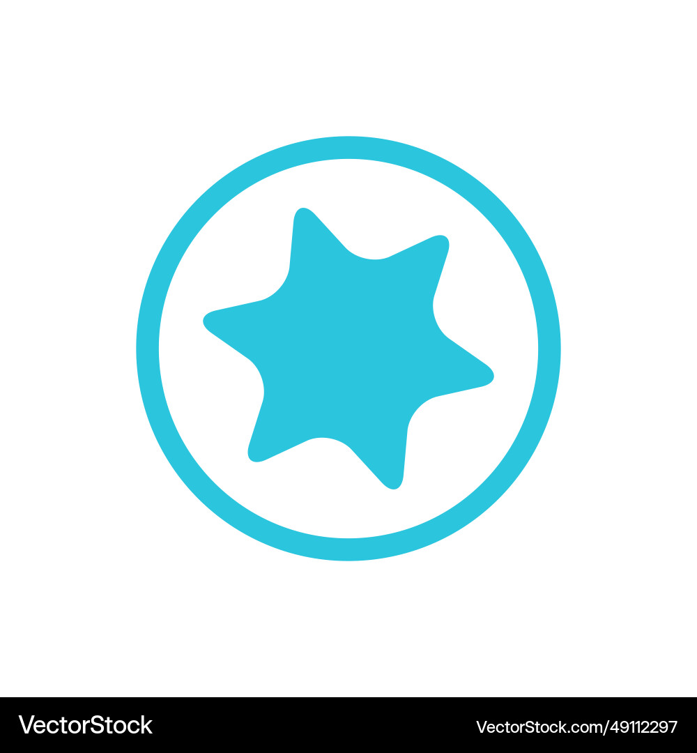 Torx screw head icon on white background symbol Torx screw head icon on white background symbol vector image