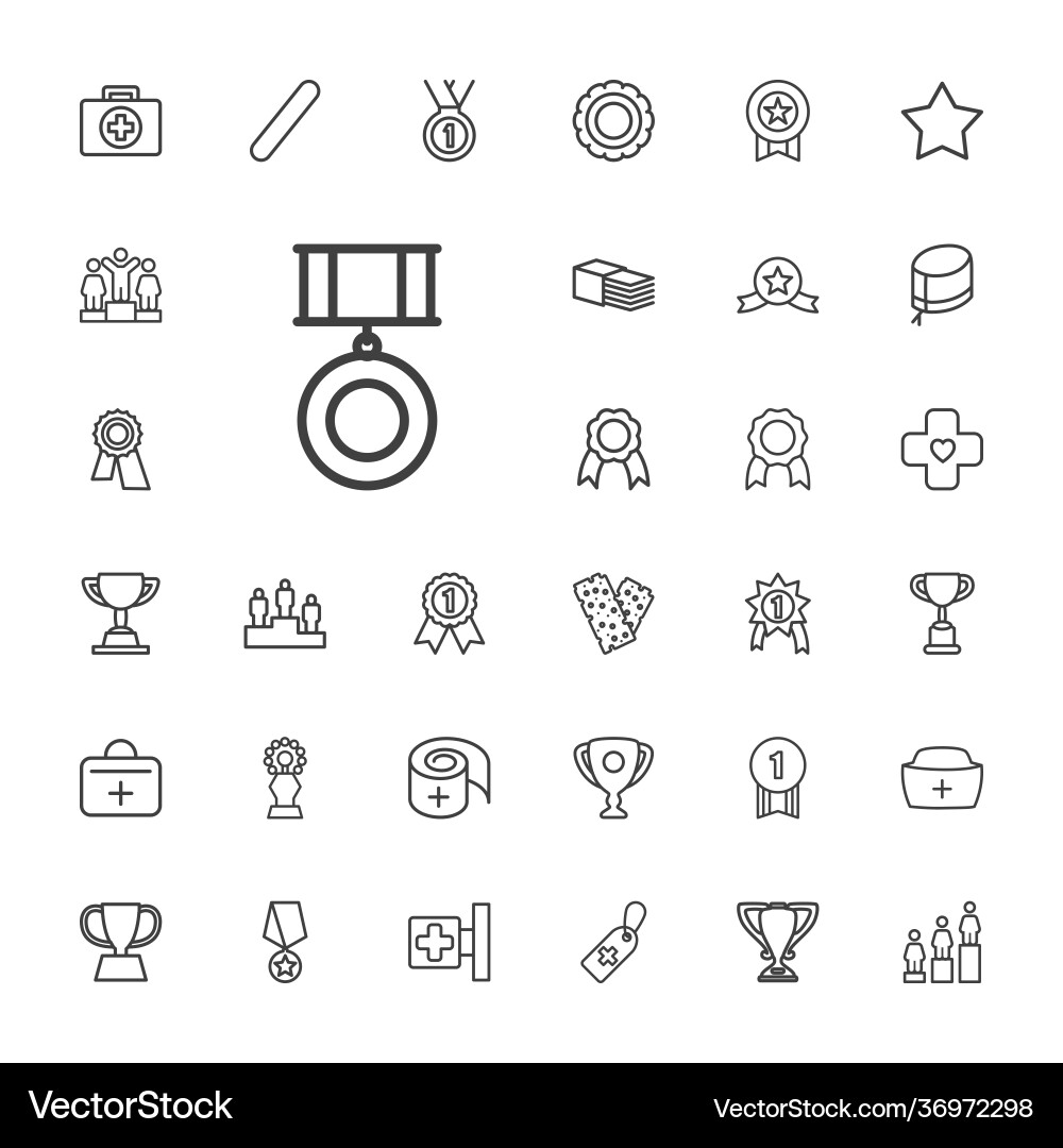 33 first icons (36972298) – Free Vector | VectorStock