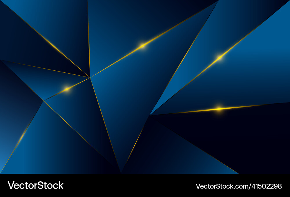 Abstract blue polygon triangles shape pattern back Abstract blue polygon triangles shape pattern back vector image