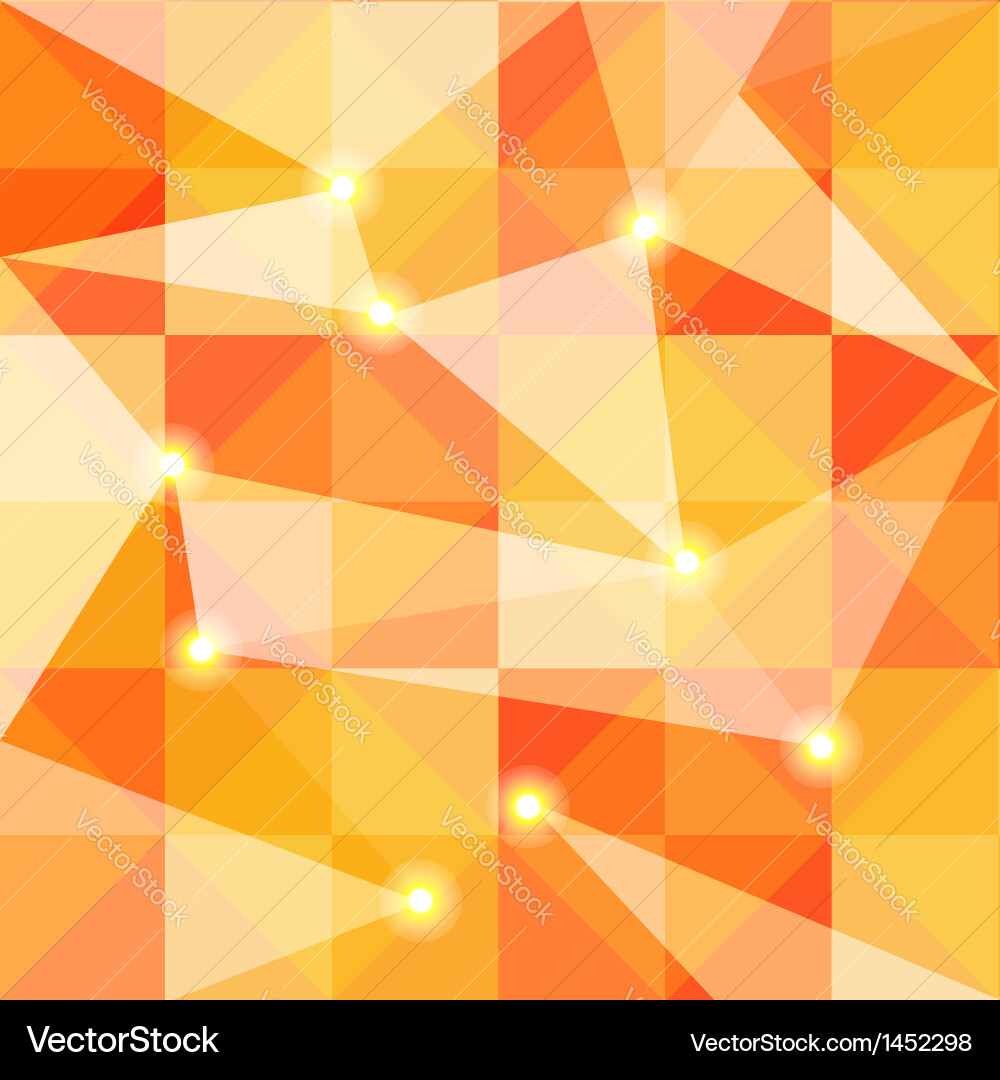 Abstract colorful polygon background vector image