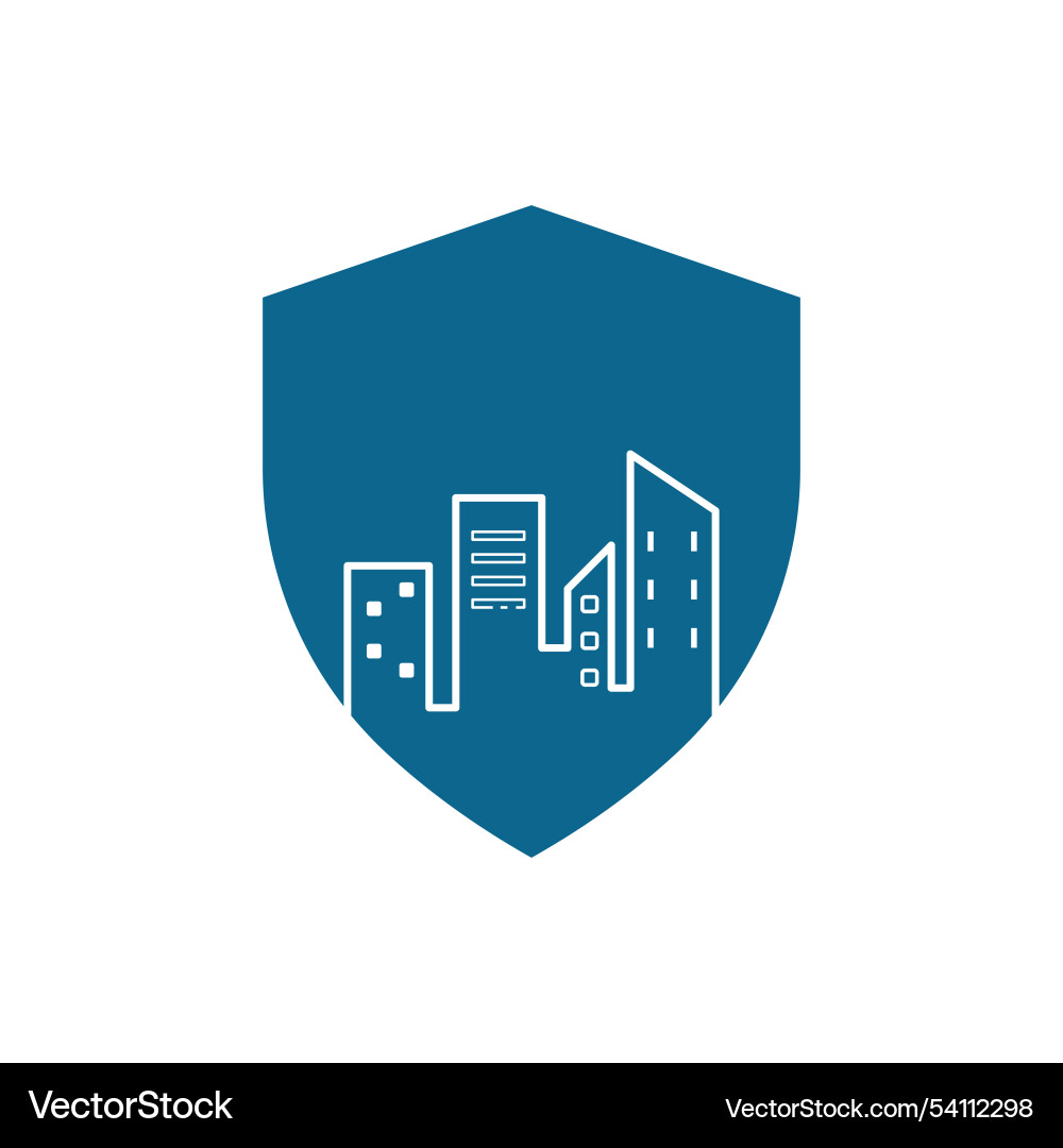 Building line icon Vector Image