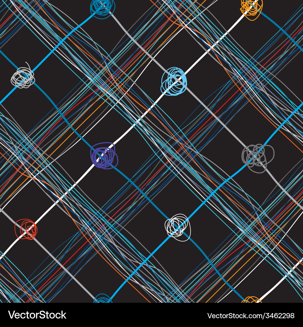 Diagonal checkered pattern Vector Image