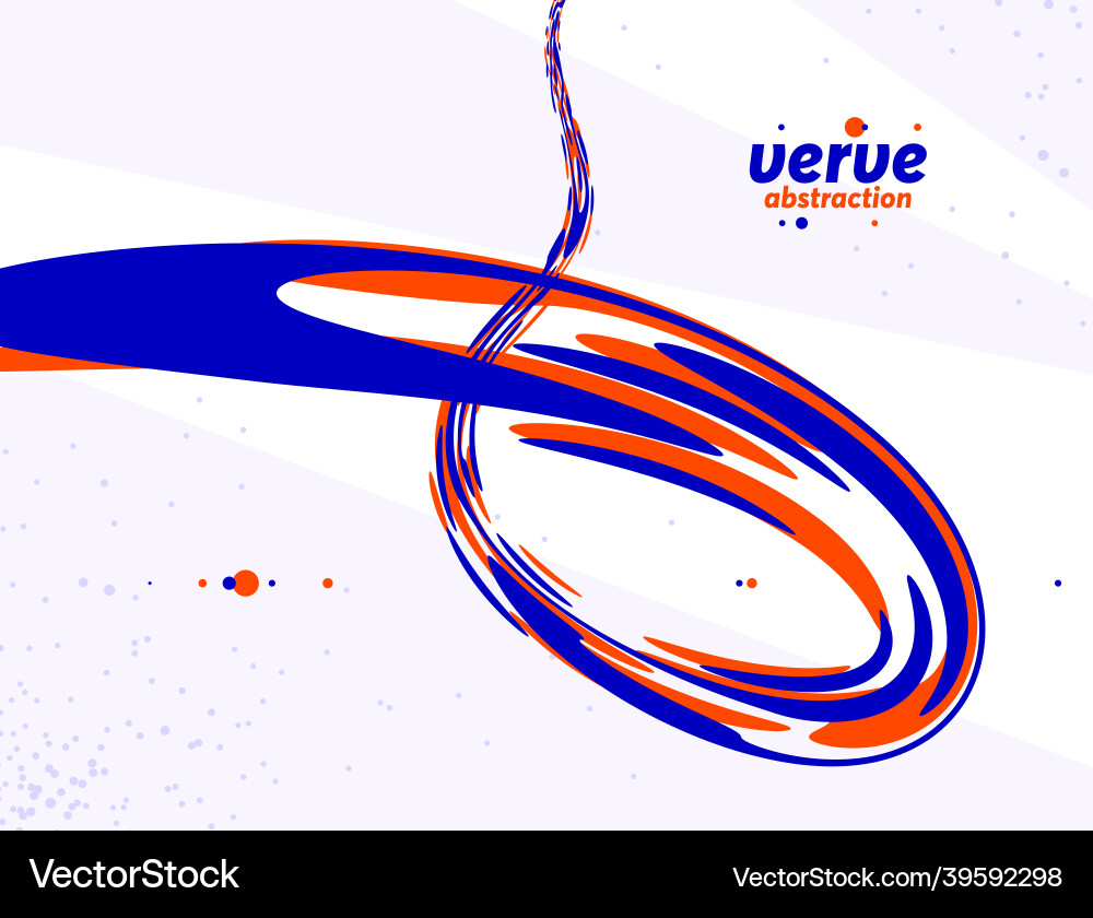 Flowing fluid 3d dimensional abstract shape Flowing fluid 3d dimensional abstract shape vector image