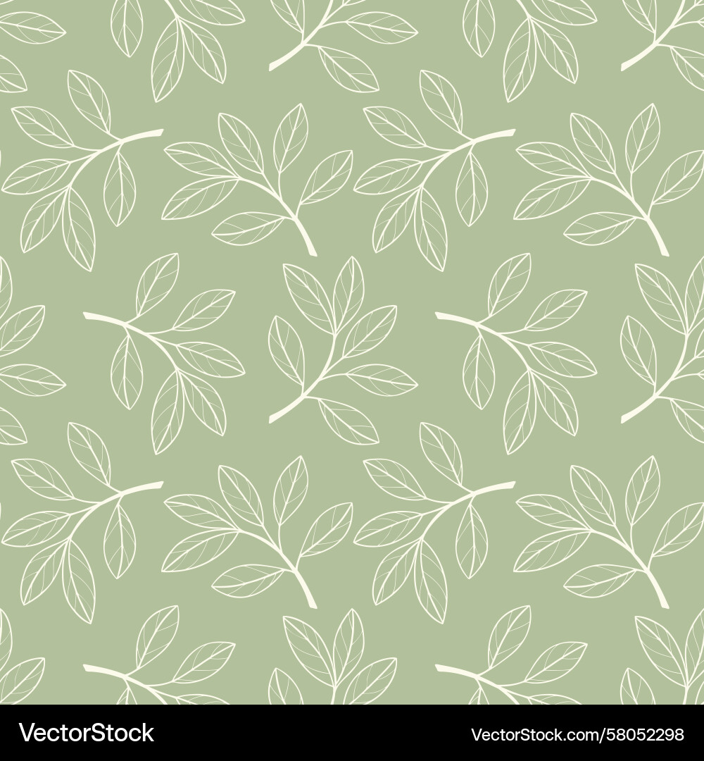 Openwork Leaf Pattern Vector Image