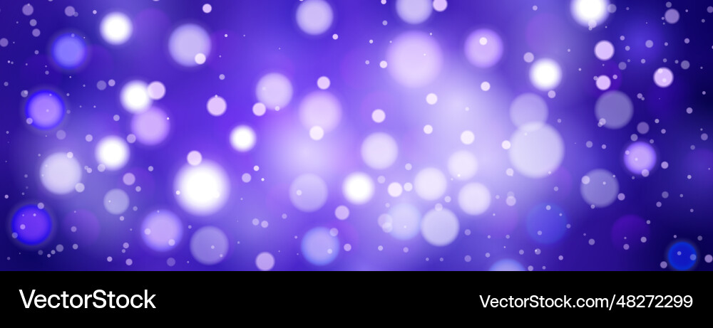 Abstract background with bokeh effect Vector Image
