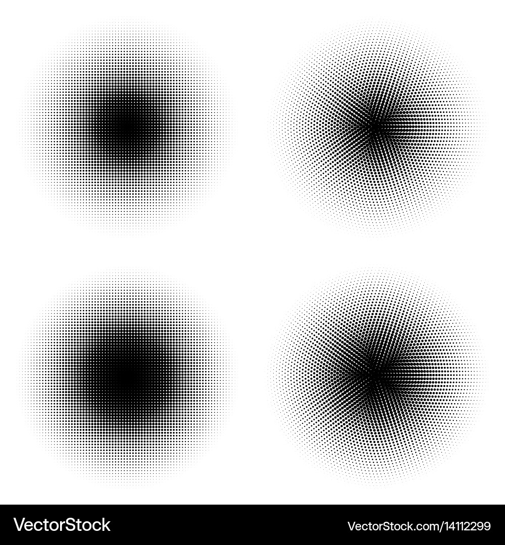 Retro style dotwork background abstract Vector Image