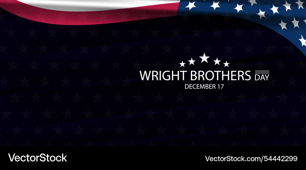 Soaring into history recognizing wright brothers Soaring into history recognizing wright brothers Vector Image