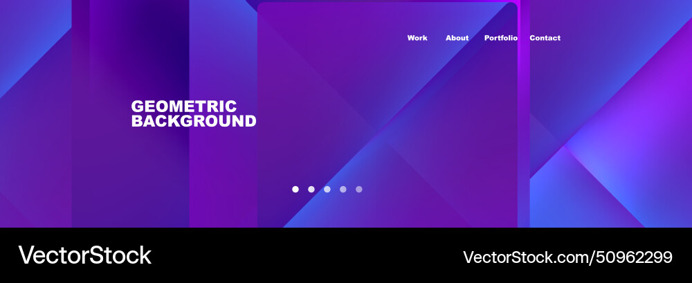 Triangle minimal web site page background design Triangle minimal web site page background design vector image