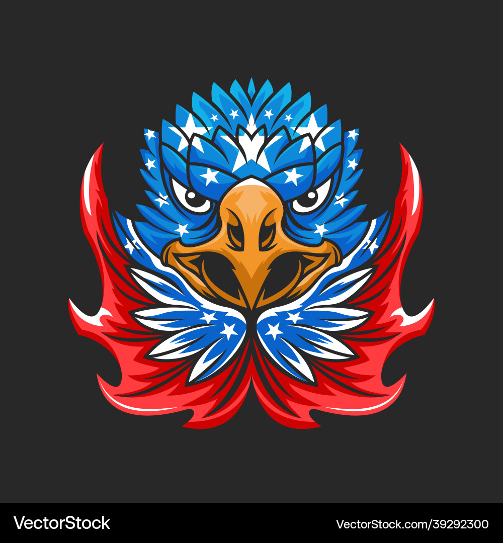 Eagle head Royalty Free Vector Image - VectorStock