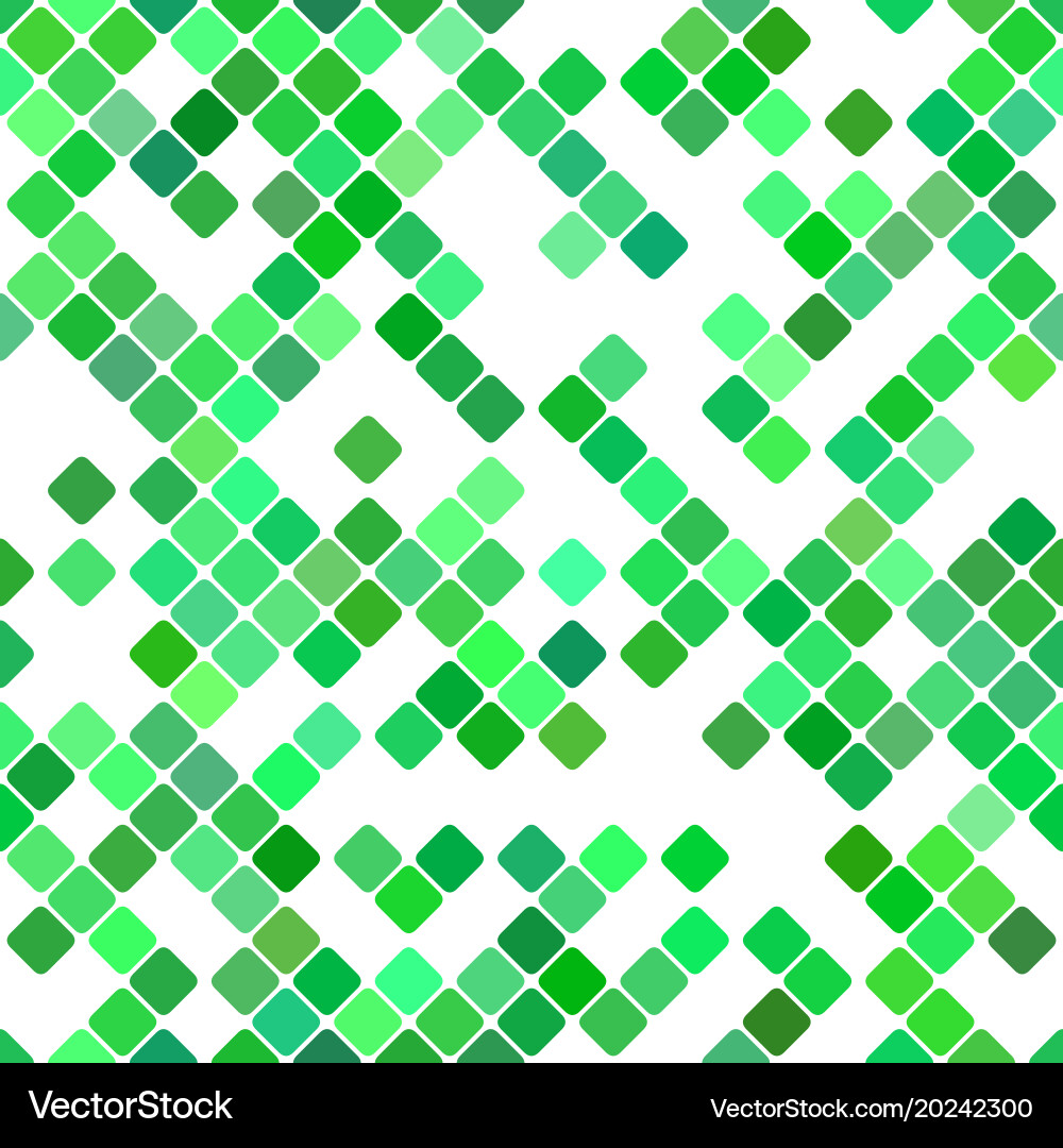 Geometric diagonal square pattern background Vector Image