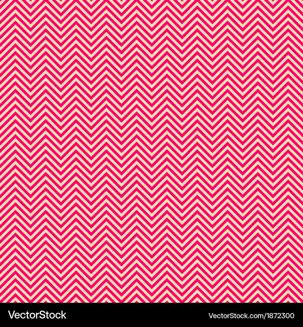 Retro Zigzag Pattern vector image