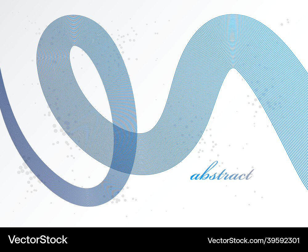 Blue 3d lines in motion dimensional abstract Blue 3d lines in motion dimensional abstract vector image