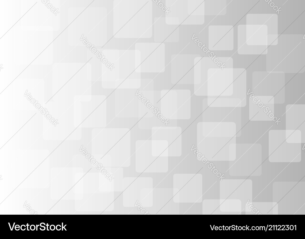 Geometric Gray Square Pattern Vector Image