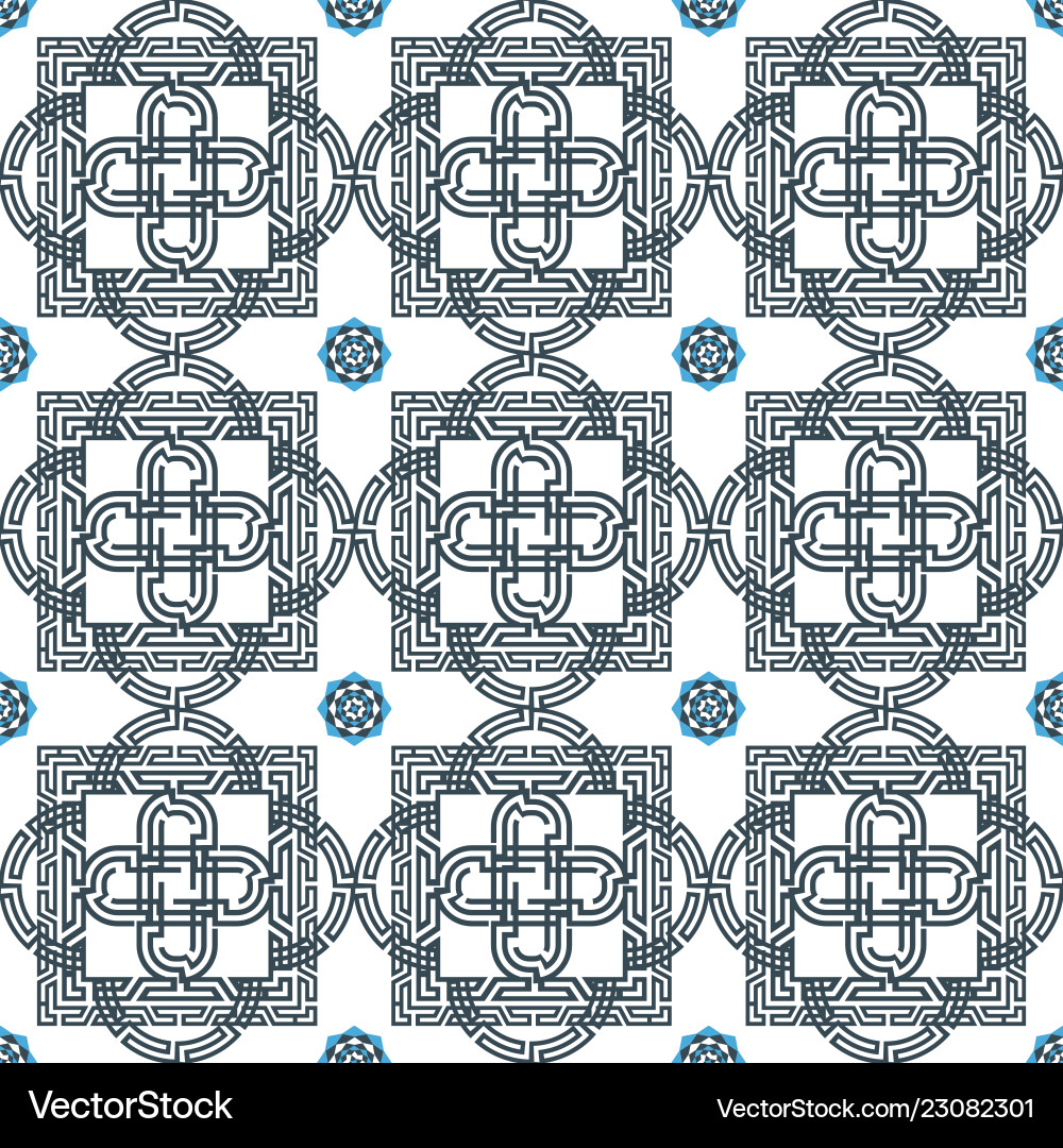 Seamless abstract geometric pattern background Seamless abstract geometric pattern background Vector Image
