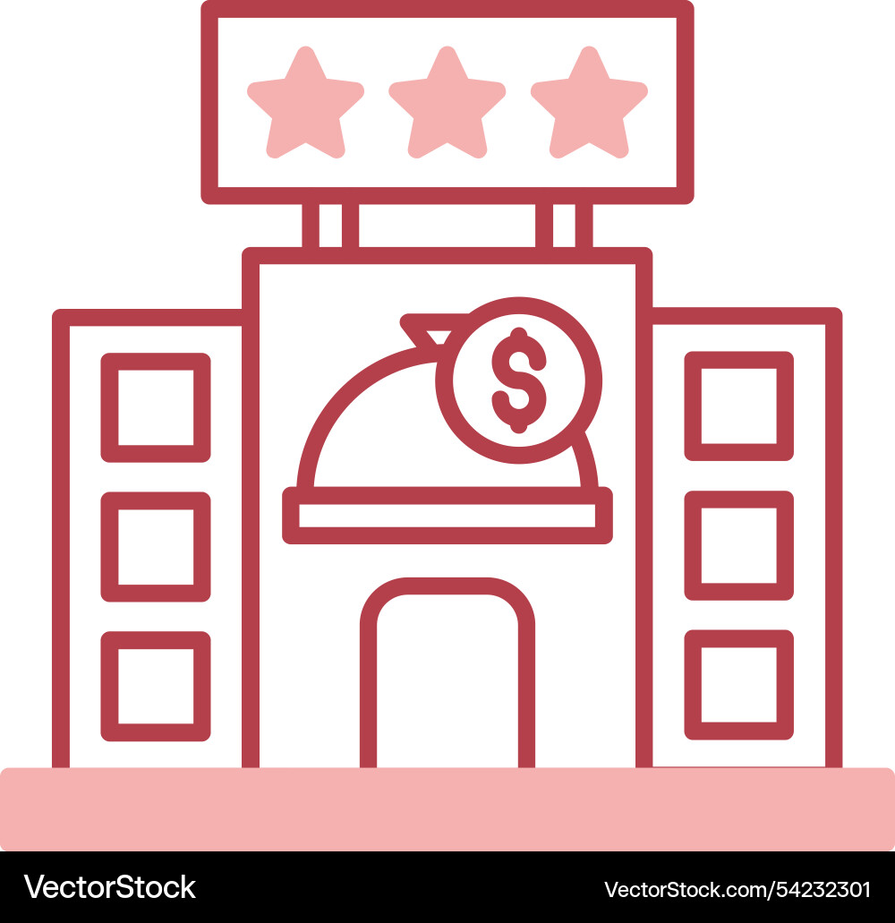 Tip line fill icon Vector Image