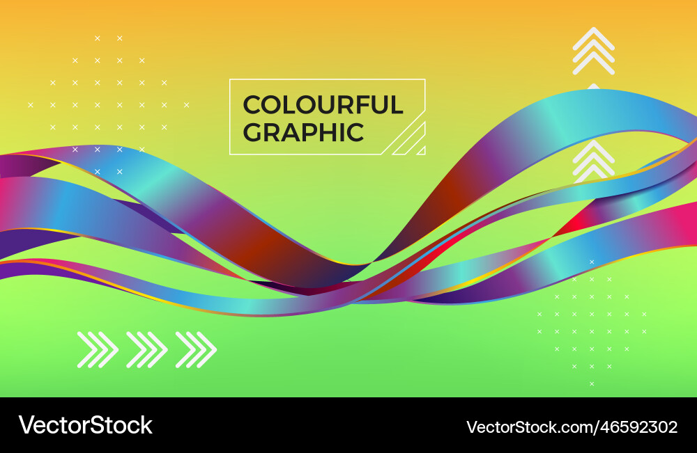 3d dynamic brush waves colorful flow abstract 3d dynamic brush waves colorful flow abstract vector image