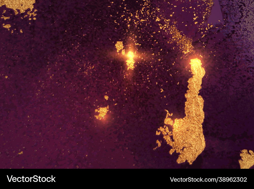 Abstract tyrian purple and gold alcohol ink Abstract tyrian purple and gold alcohol ink vector image