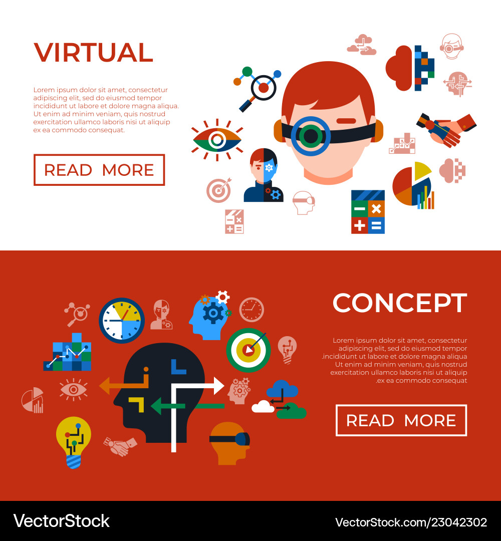 Digital augmented analytics Digital augmented analytics vector image
