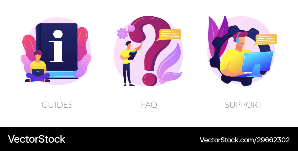 Website elements concept metaphors Website elements concept metaphors vector image