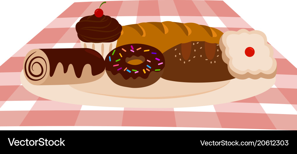 Abstract picnic object Vector Image