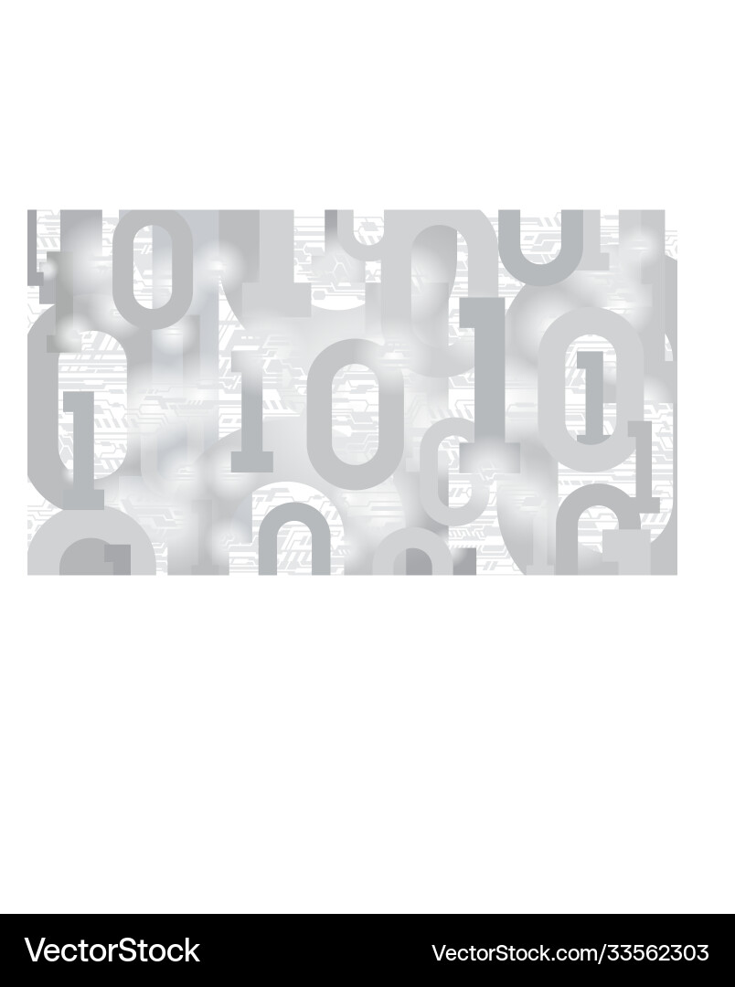 Background with binary code and electronic Background with binary code and electronic vector image