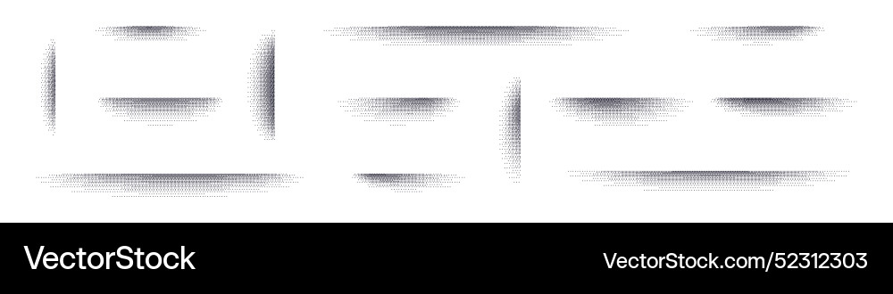 Gradient shadow with grainy noise and stipple Gradient shadow with grainy noise and stipple vector image