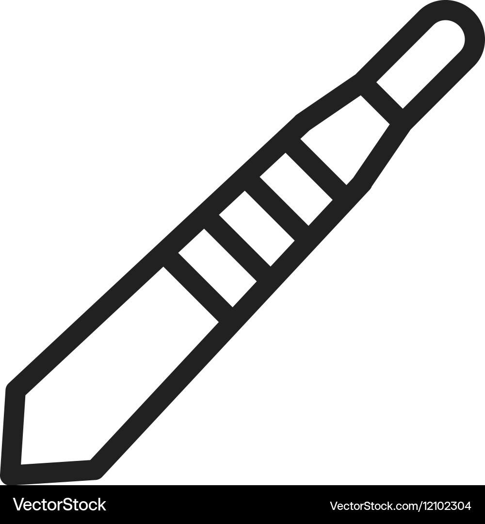 Scalpel handle Vector Image