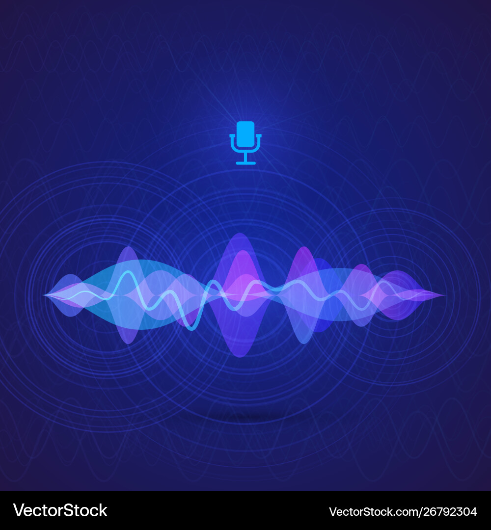 Sound equalizer digital vote interface Sound equalizer digital vote interface vector image