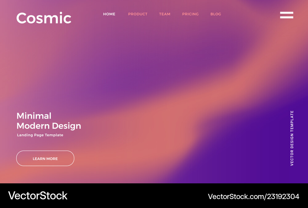 Vibrant gradient background Vector Image