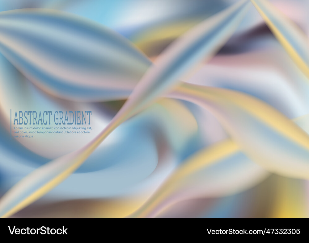 Abstract 3d background colorful blur gradient Abstract 3d background colorful blur gradient vector image