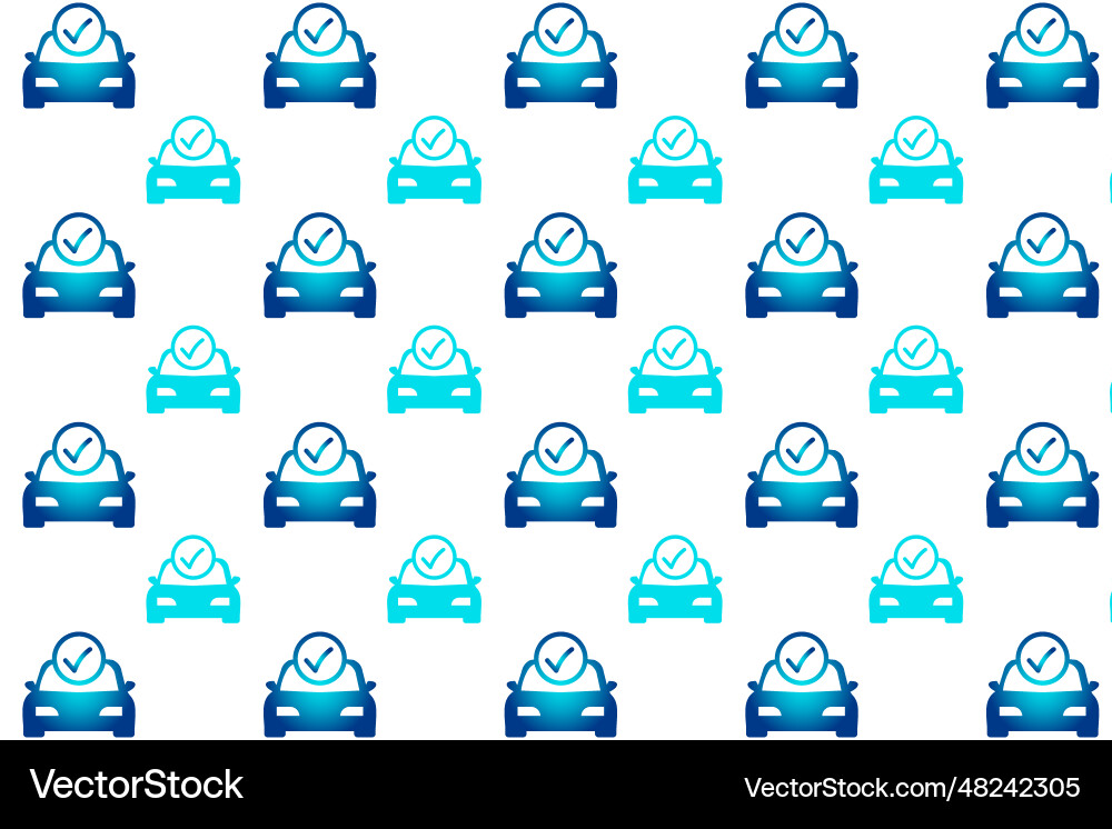 Abstract checked car pattern background Abstract checked car pattern background vector image