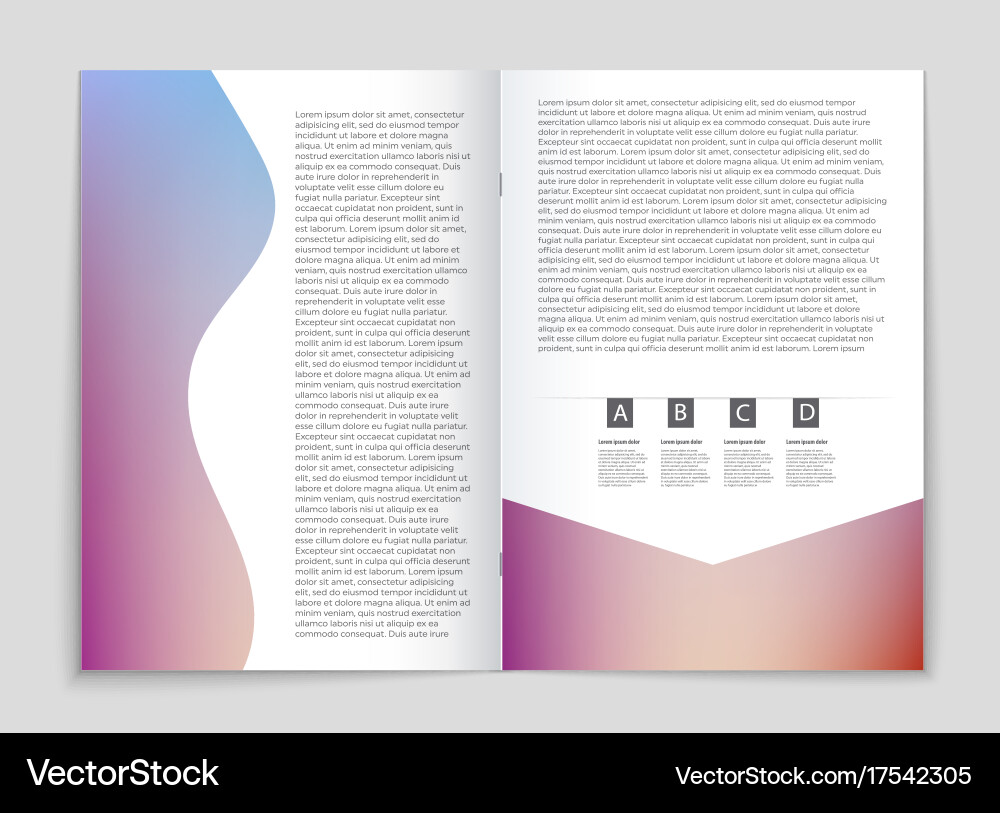 Abstract layout background set for art Vector Image