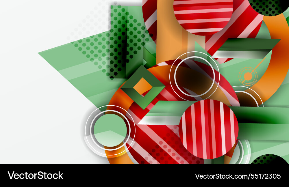 Dynamic complex geometric abstract background Dynamic complex geometric abstract background Vector Image