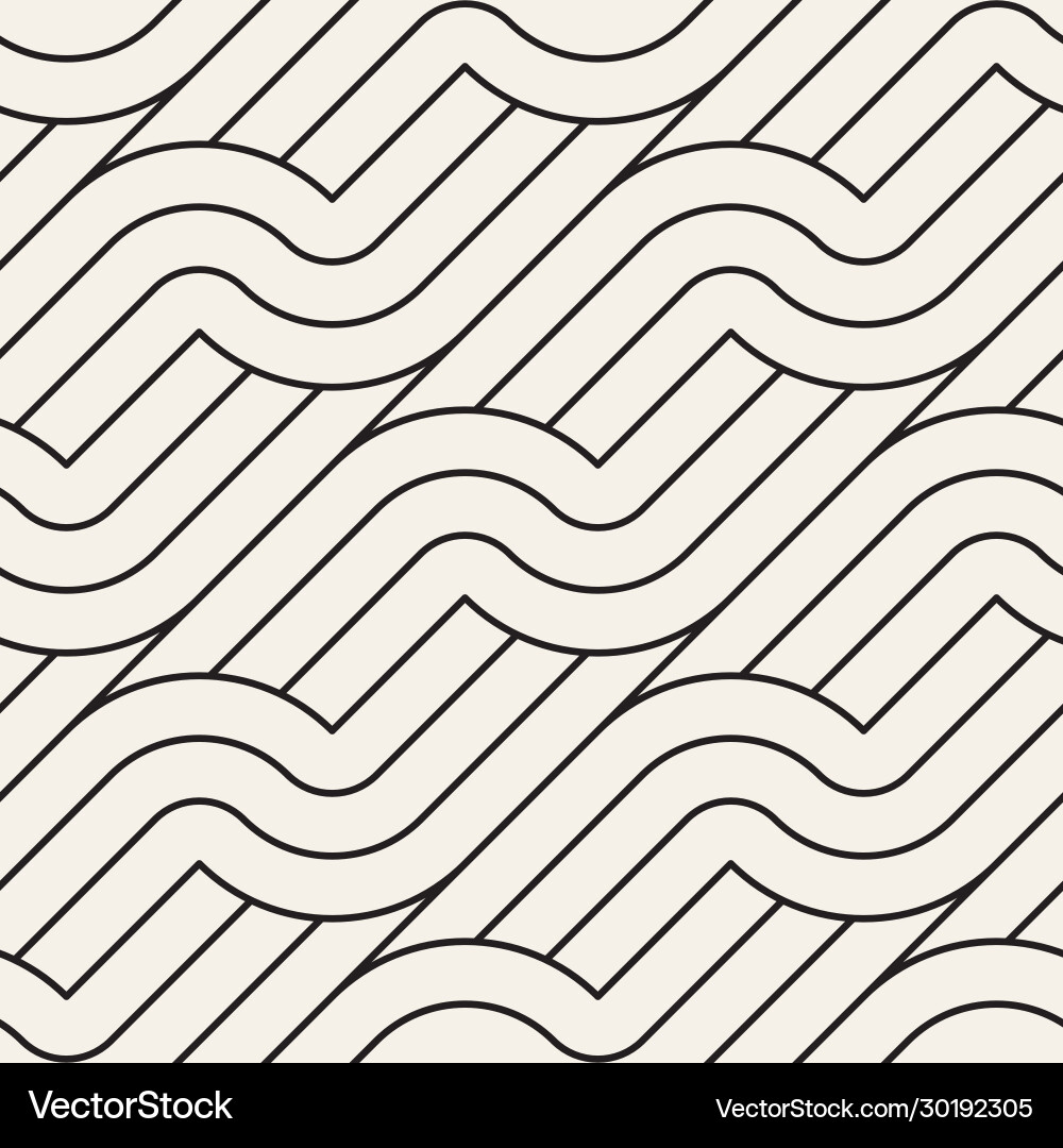 Intricate Interweaving Pattern vector image
