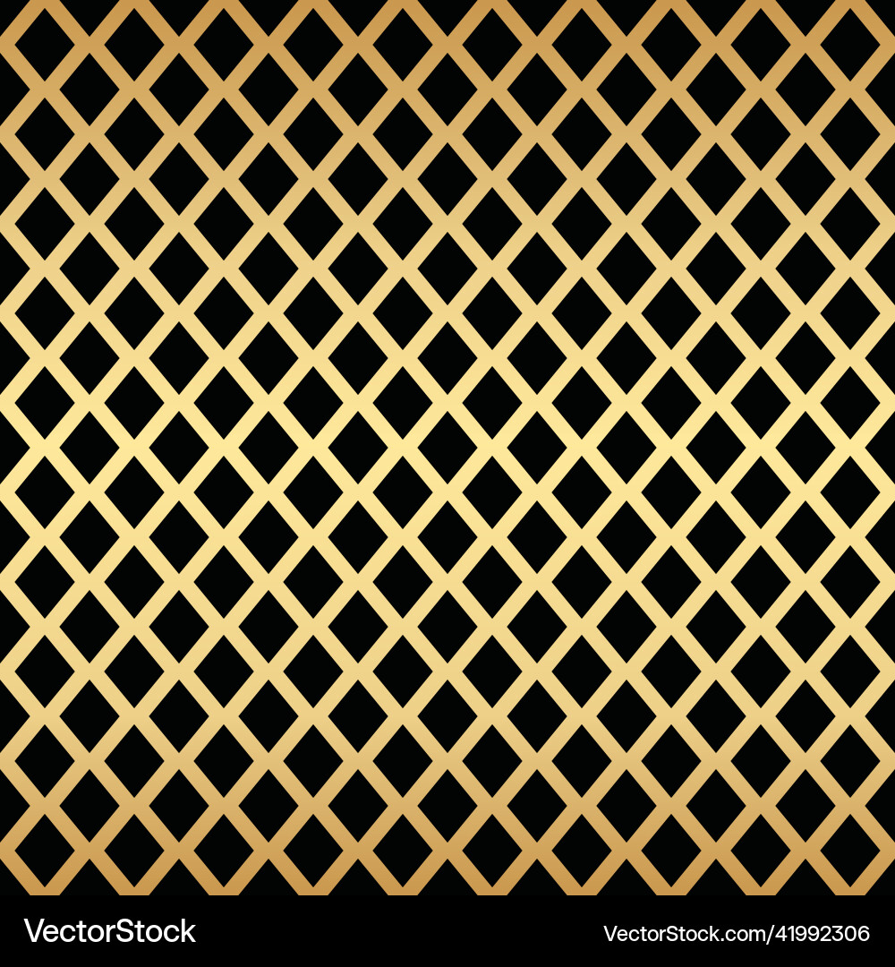 Geometric gold seamless repeat pattern background Geometric gold seamless repeat pattern background vector image