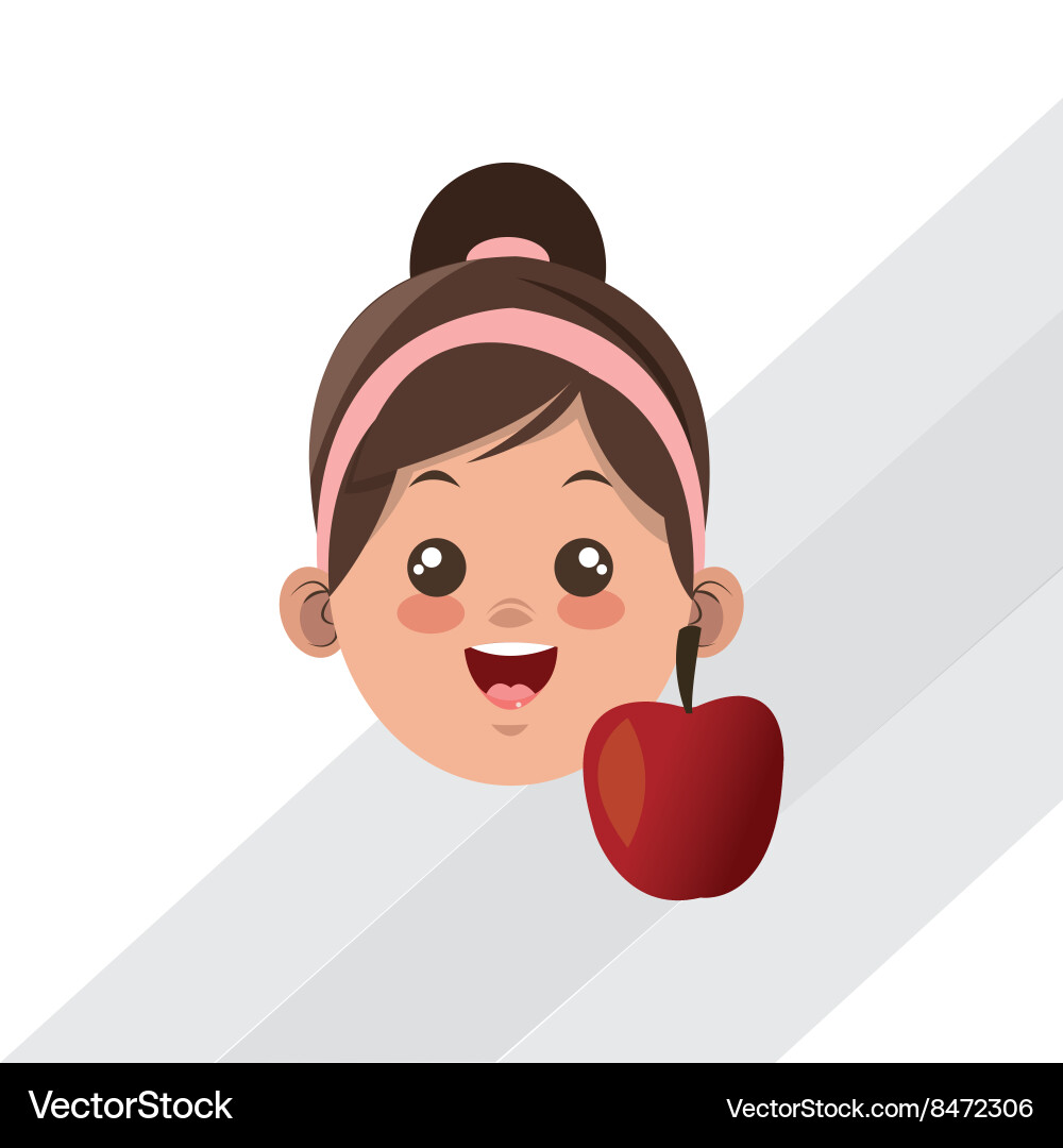 Kids menu design food Vector Image