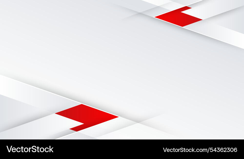 Red Curve Background vector image