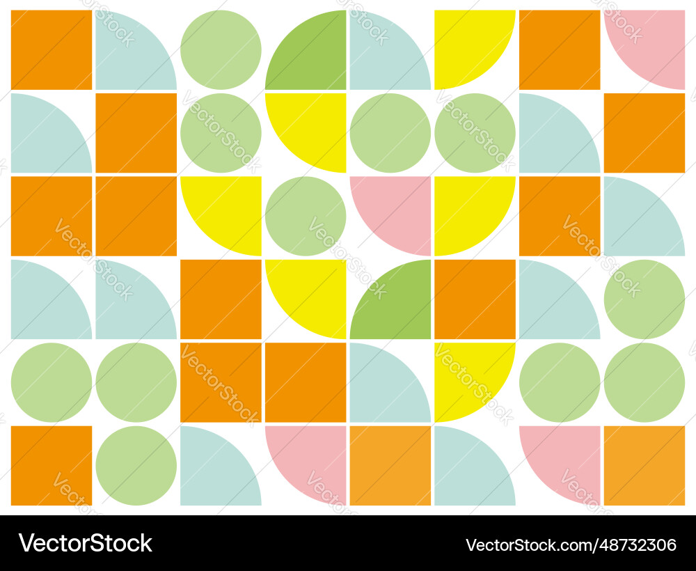 Seamless pattern with colorful circles on a white Seamless pattern with colorful circles on a white vector image