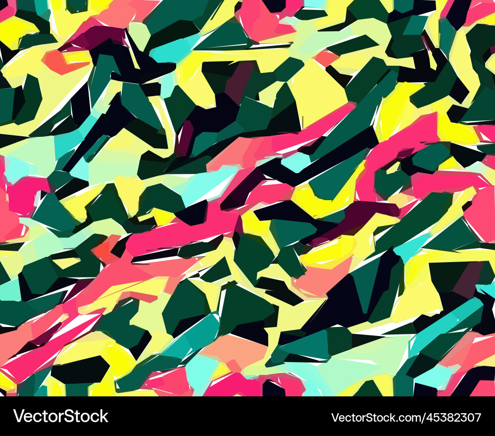 Set of colorful leaf patterns for web wallpaper Vector Image