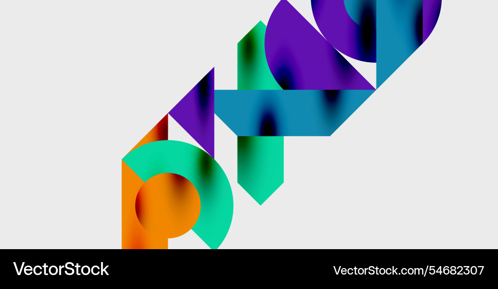 Vibrant abstract background circles with smooth Vibrant abstract background circles with smooth vector image