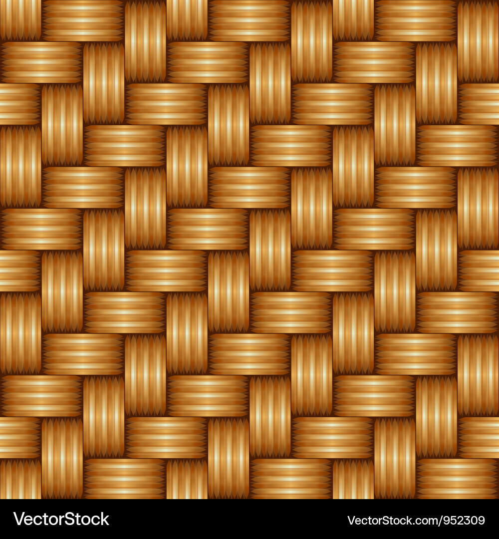 Wicker Weave Pattern Vector Image